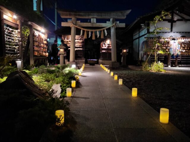 行田八幡神社ライト２